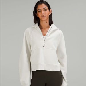 Lululemon BONE Oversized Scuba Half-Zip